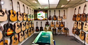 Google Business Photos of NYC Guitar Shop